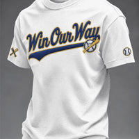 Milwaukee Classic Script Baseball T-Shirt
