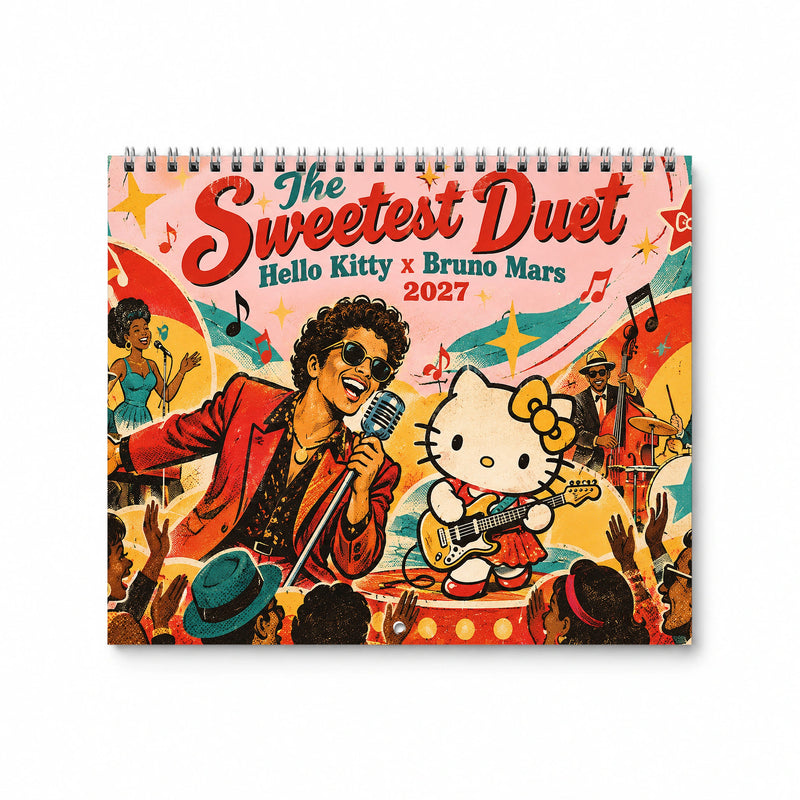 The Sweetest Duet 2027 Wall Calendar