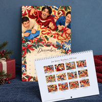 Brothers All Year 2027 Wall Calendar