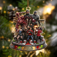 Survival Squad Acrylic Christmas Ornament