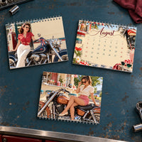 Chrome and Curves 2027 Wall Calendar