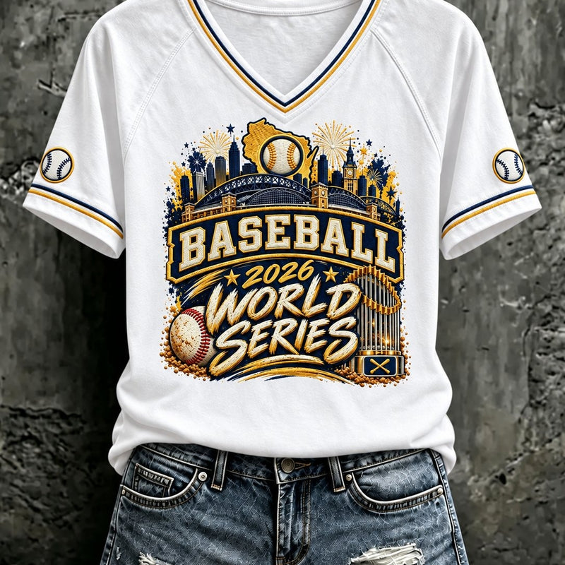 Milwaukee Fireworks Baseball T-Shirt