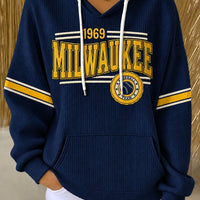 Milwaukee Vintage Diamond Baseball Hoodie