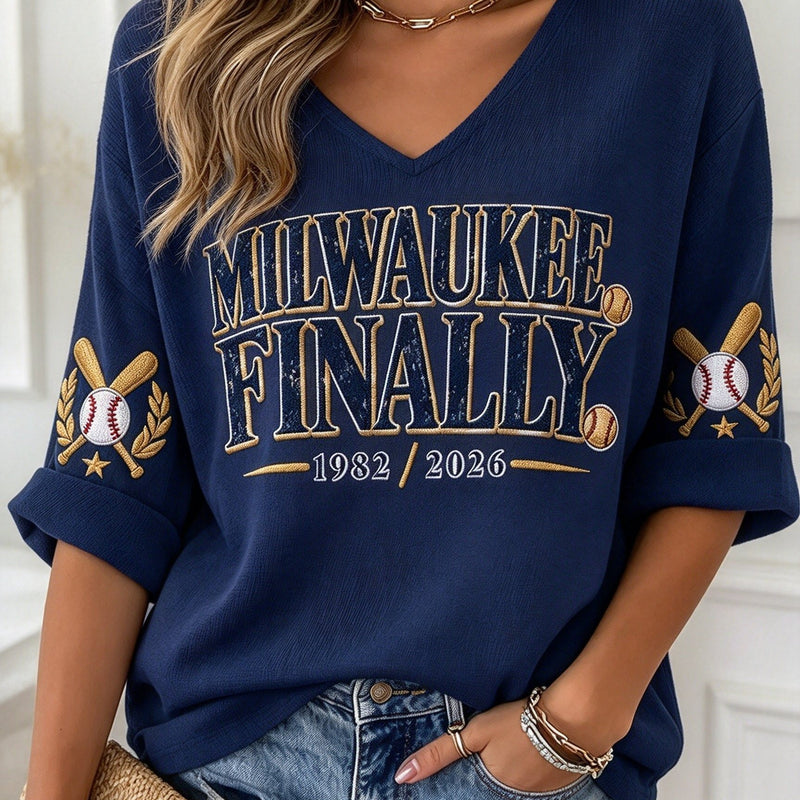 Milwaukee Retro Throwback Baseball T-Shirt