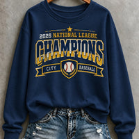 Milwaukee City Pride Crest Baseball Sweatshirt