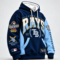 Tampa Bay Baseball Gold Varsity Hoodie