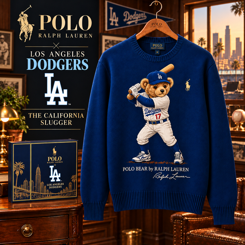 Los Angeles Slugger Bear Sweatshirt