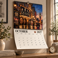 Royal Stage Rock Legends 2027 Wall Calendar