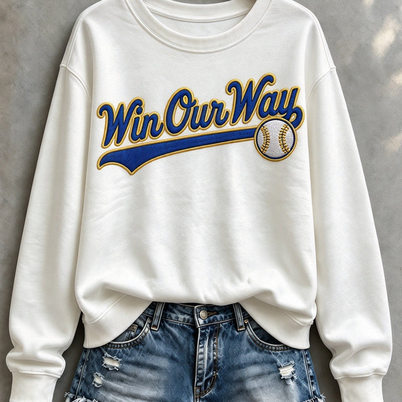 Milwaukee Bold Script Baseball Sweatshirt