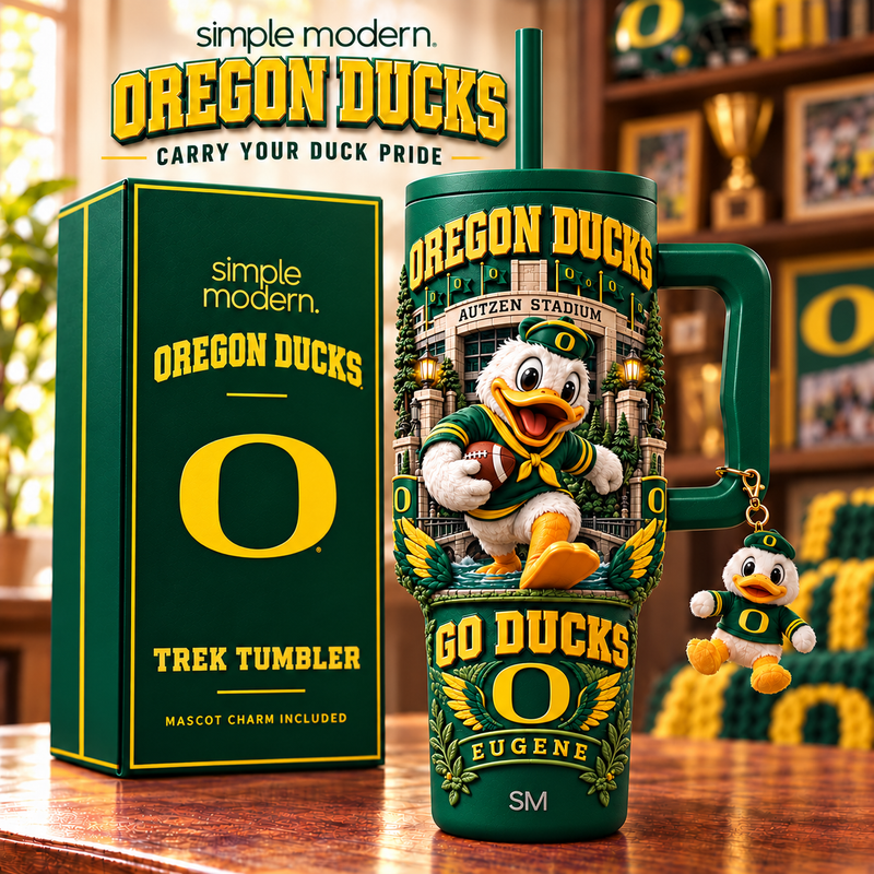 Eugene Football Fan 40oz Tumbler