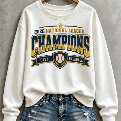 Milwaukee City Pride Crest Baseball Sweatshirt