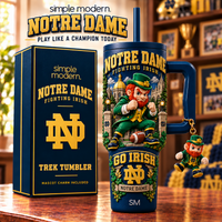South Bend Football Fan 40oz Tumbler
