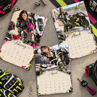 Superbike Pin Up Queens 2027 Wall Calendar