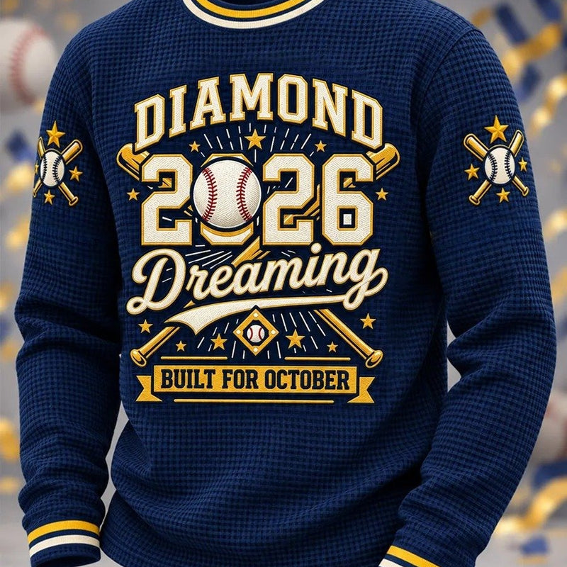 Milwaukee Diamond Dreaming Baseball Long Sleeve Tee