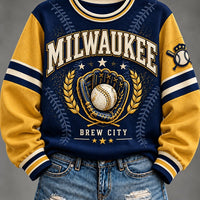 Milwaukee Glove Laurel Baseball Sweatshirt