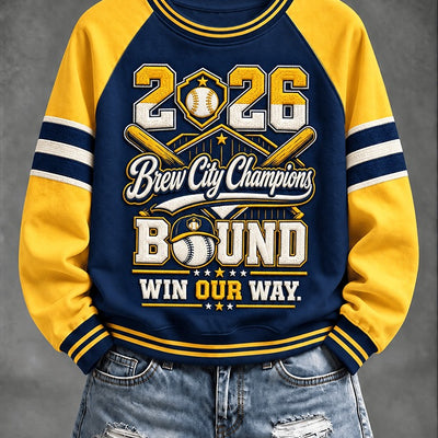 Milwaukee City Spirit Baseball Sweatshirt