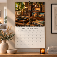 Island Sunset Beach Music 2027 Wall Calendar