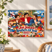 Brothers All Year 2027 Wall Calendar