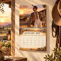 Hens and Heartthrobs 2027 Wall Calendar